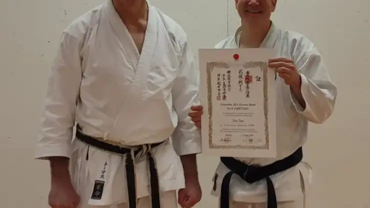 Erfolgreiche Dan-Prüfungen